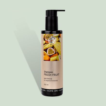 HOME SPA Шампунь "Фруктовый фреш" для блеска и гладкости волос