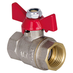 Кран шаровой полнопроходной внутренняя / внутренняя резьба, ручка бабочка Altstream ALT-Z 202 3/4*