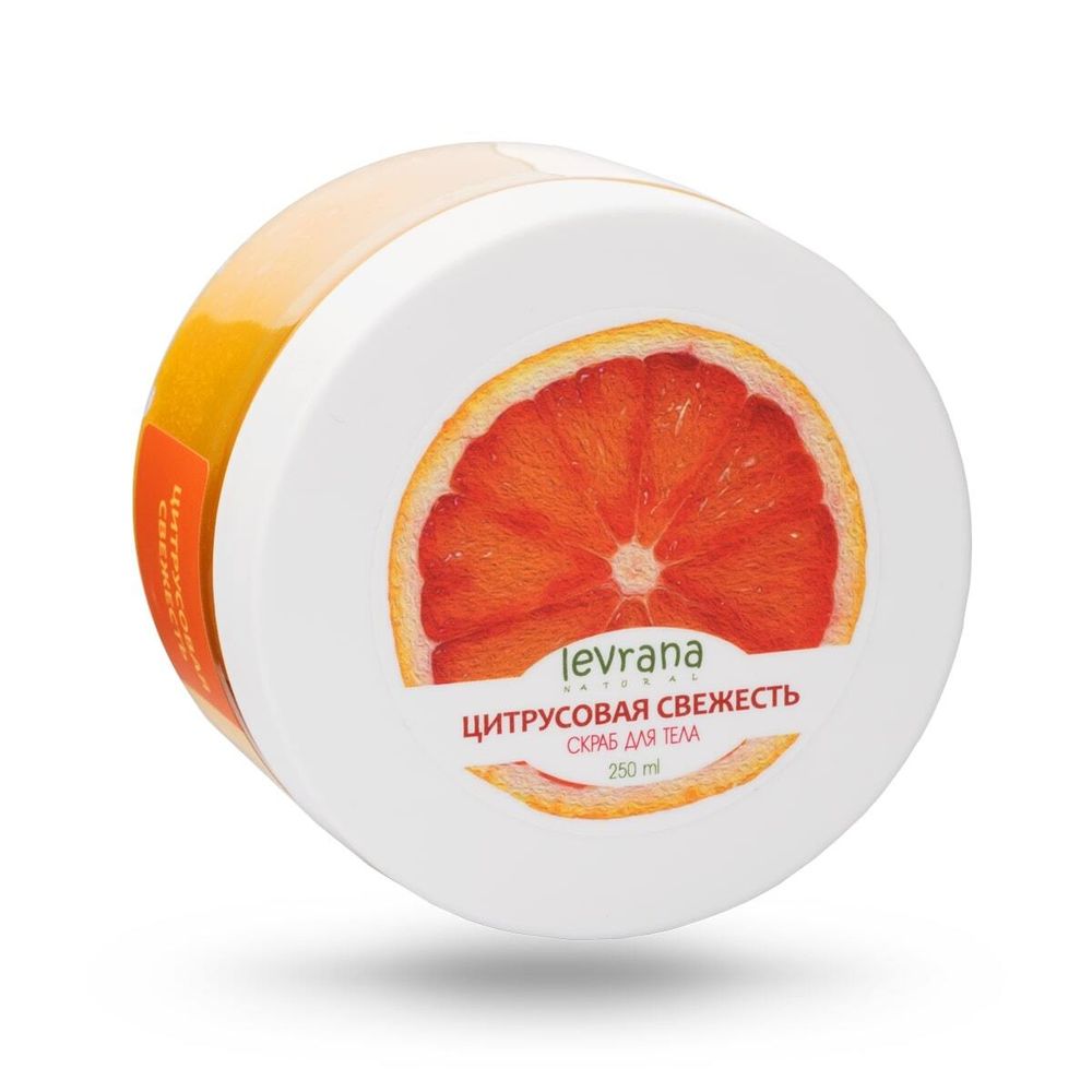Цитрусовая свежесть солевой скраб (Levrana) Цитрусовая свежесть солевой скраб (Levrana)