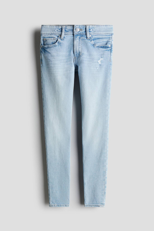 H&M Джинсы Skinny Fit, голубой
