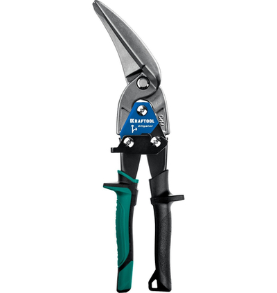 KRAFTOOL Alliator, 280 мм, правые усиленные ножницы по металлу с выносом (2328-RL)