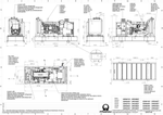 Дизельный генератор Pramac GSW 330 V в контейнере — Фото №3 