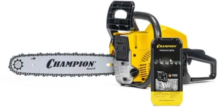 Бензопила Champion СPN237 + доп цепь 1500Вт