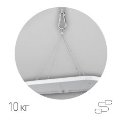 Кронштейн для ламп и светильников ЭРА FITO-сabel-rope металлический подвес