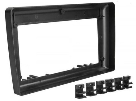 Универсальная магнитола в отсек 2DIN 180x100мм (рамка 9) - FarCar GX9-9582 монитор 9.5" 2K QLED на Android 14, TS20, 6+128Гб, CarPlay, 4G SIM-слот