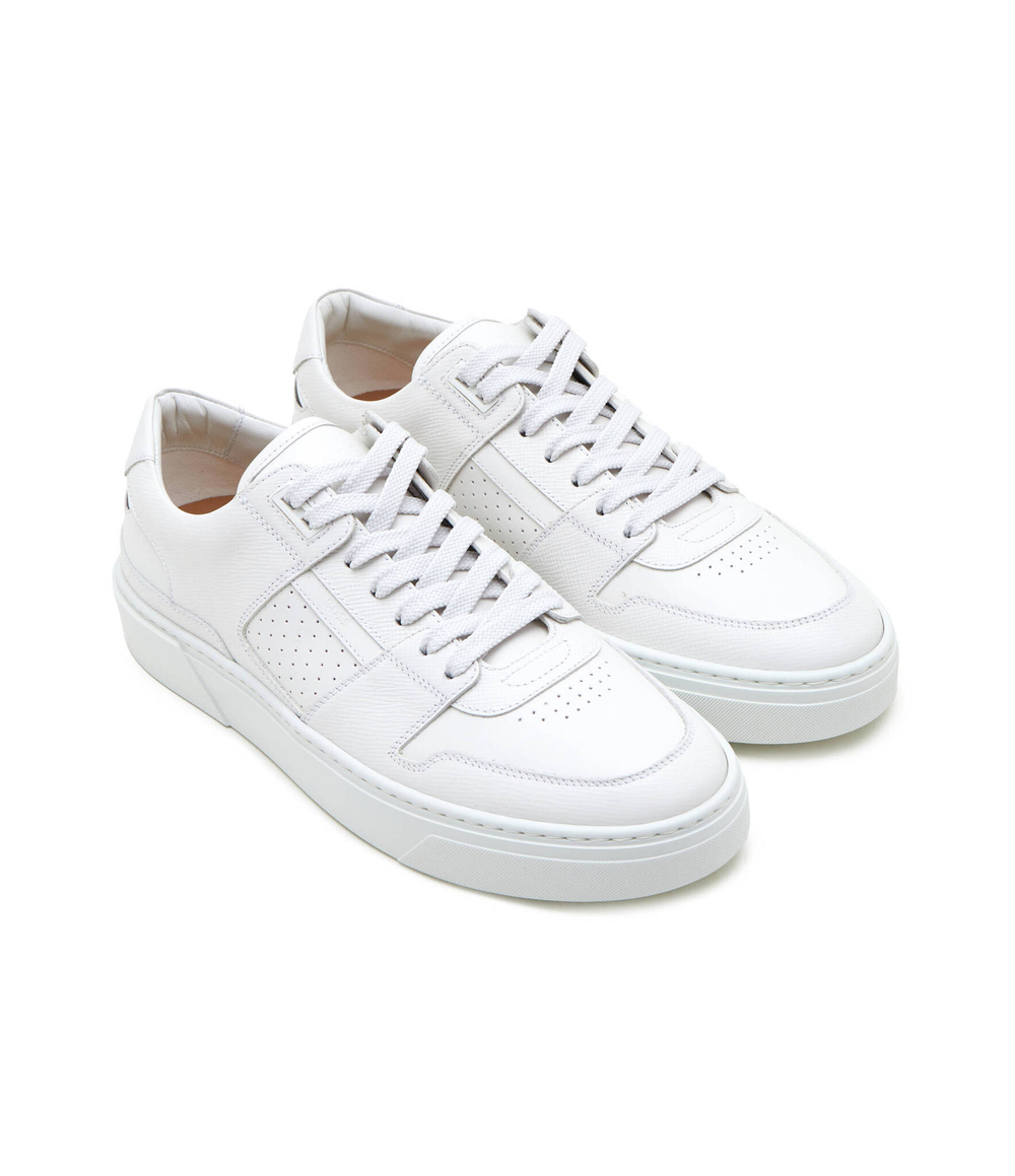 Кожаные кроссовки gary BOSS BLACK - белый(50512161)