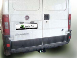Фаркоп(прицепное) Лидер-Плюс для FIAT DUCATO, СЕВЕРСТАЛЬ-АВТО 2007- (паспорт и сертификат в комплекте)(без электрики)F202-F