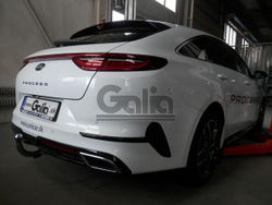 Фаркоп оцинкованный Galia K047C для Kia ProCeed 2018-(паспорт и сертификат в комплекте)(без электрики)