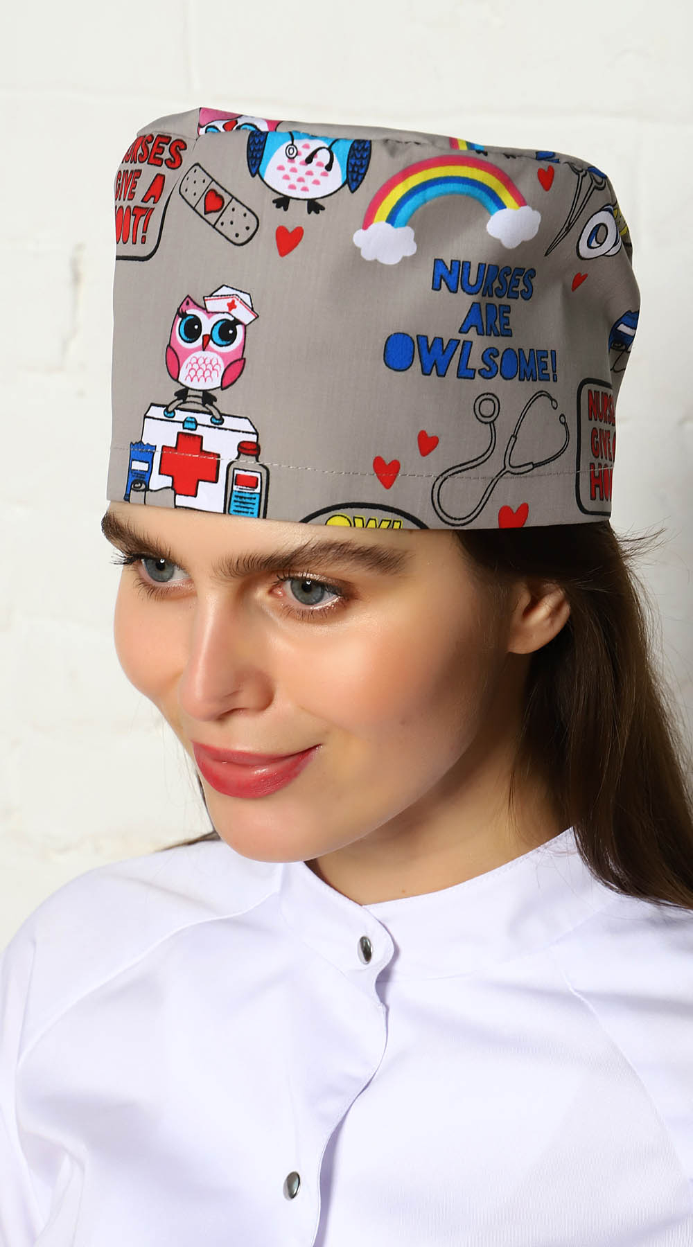 Бандана медицинская принт №М1С