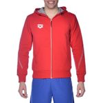 Спортивная толстовка Arena Team Line HOODED JACKET unisex (красная)