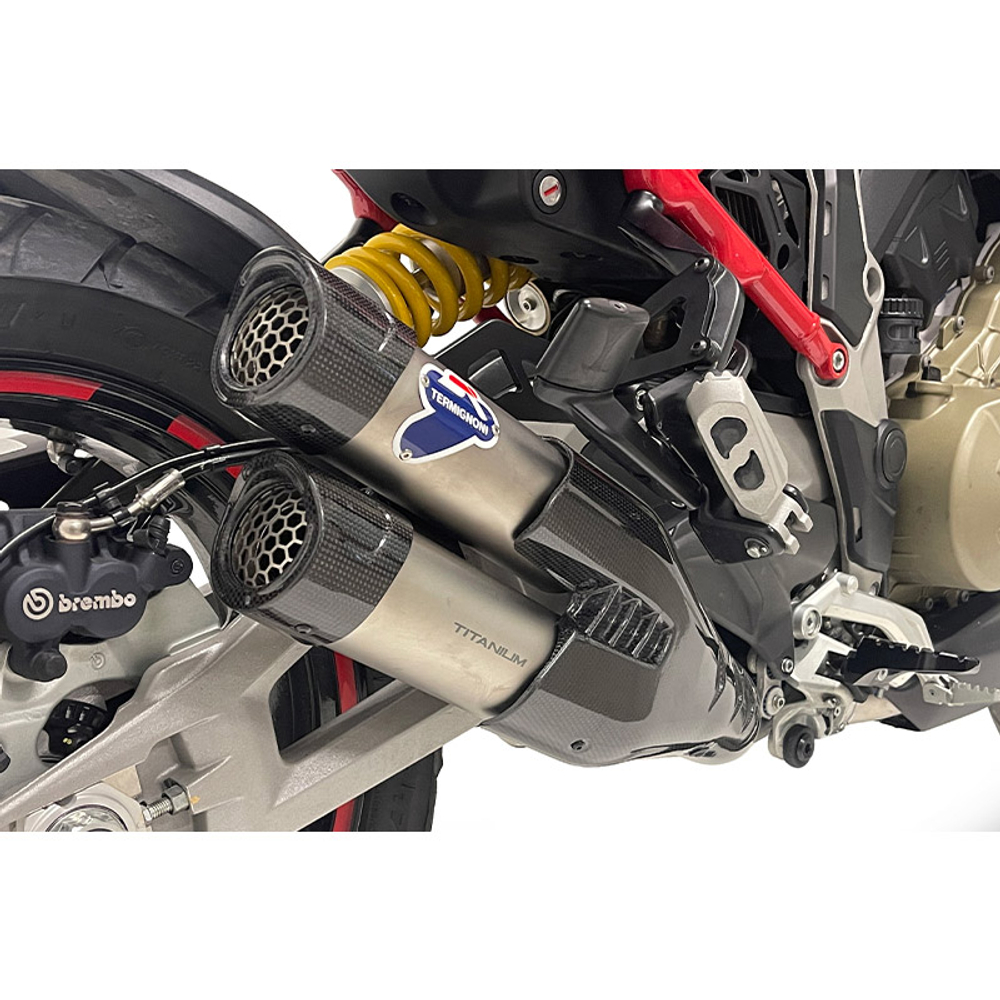 D21109440TTC TERMIGNONI COMPLETE RACING TITANIUM EXHAUST W/UPMAP (MTS V4)