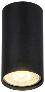 Светильник 4001 накладной потолочный под лампу GU10 черный IEK