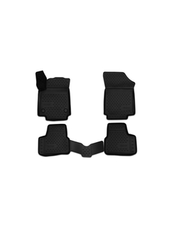 Коврики в салон для VW Up, 2011- 4 шт. (полиуретан) NLC.3D.51.43.210K