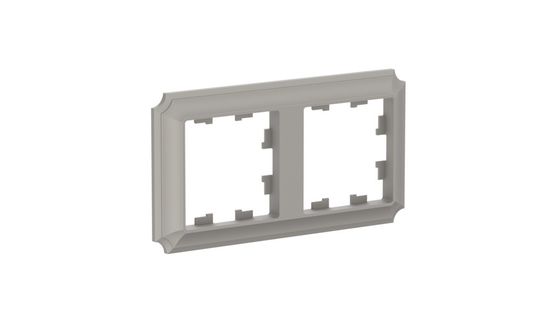 Рамка 2-м AtlasDesign Antique универс. шампань SE ATN100502
