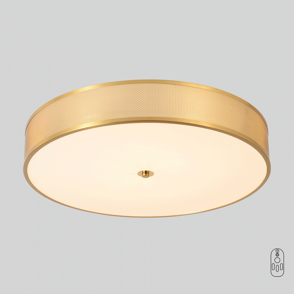 Потолочный светодиодный светильник Crystal Lux BUTTON PL40W LED
