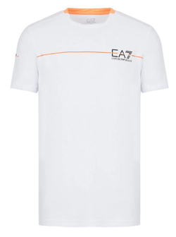 Мужская теннисная футболка EA7 Man Jersey T-Shirt - white