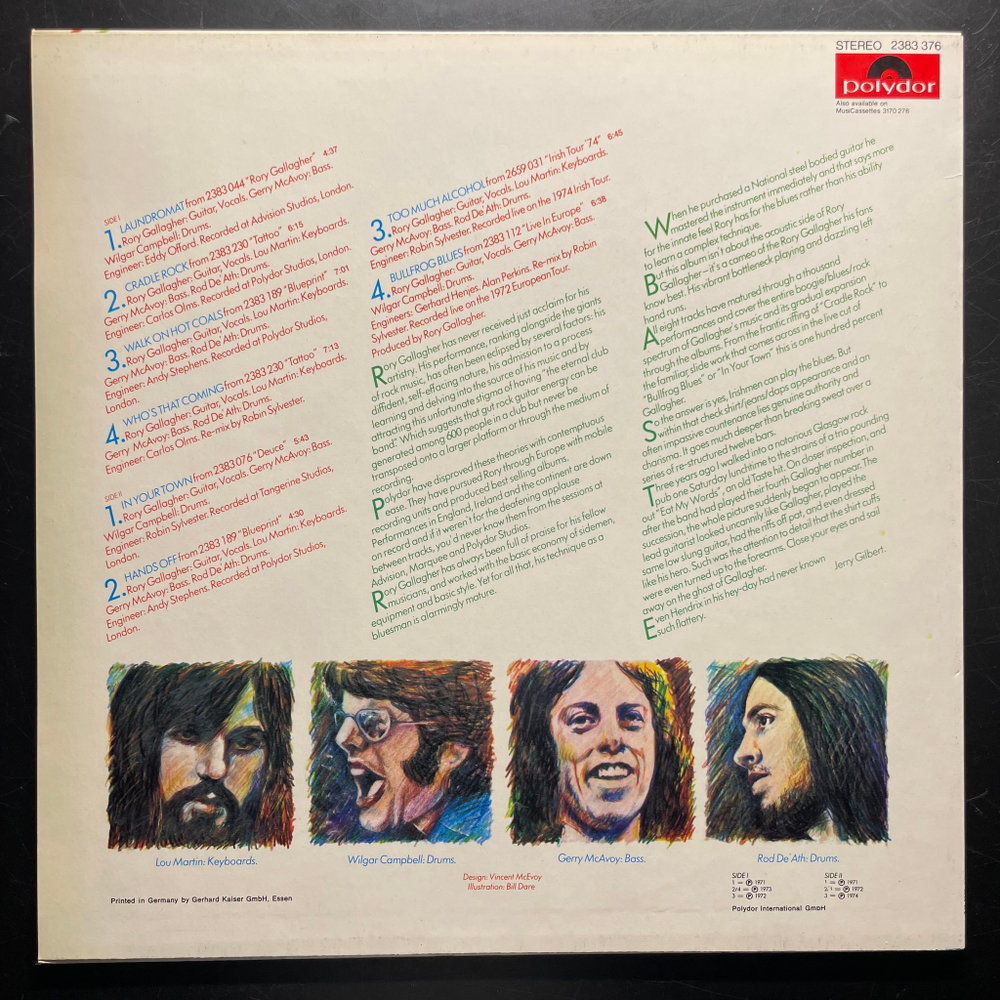 Rory Gallagher ‎– The Story So Far (Германия)