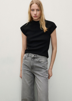 Джинсы Danila с широкими штанинами и высокой посадкой