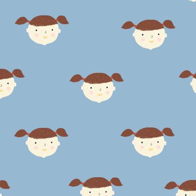 Милые девочки. Минималистичные портреты