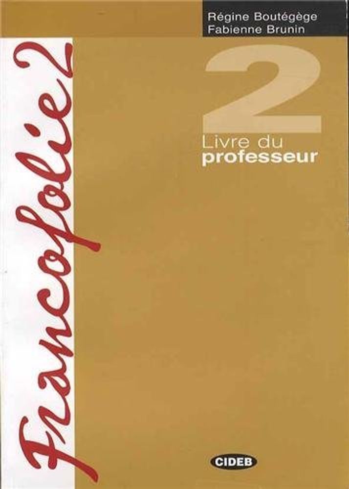 BC: Francofolie 2 Livre du Professeur
