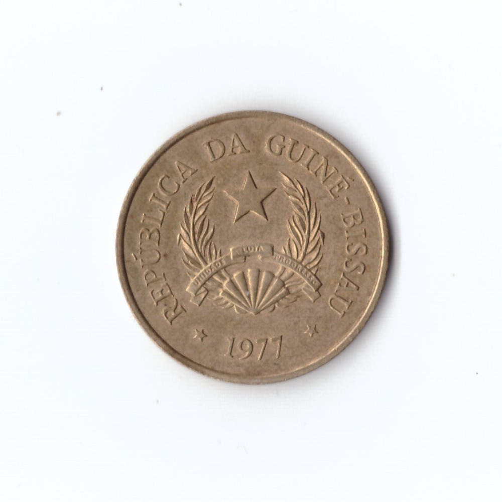 Гвинея Бисау 1 песо 1977 г XF