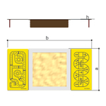 Песочница с крышками + принты "дорога", "игра-ходилка" Romana 109.22.01