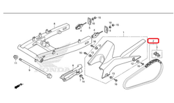 40530-KPP-T02 (40530-KPP-T01). CHAIN, DRIVE (DID428HDS3-126RB)