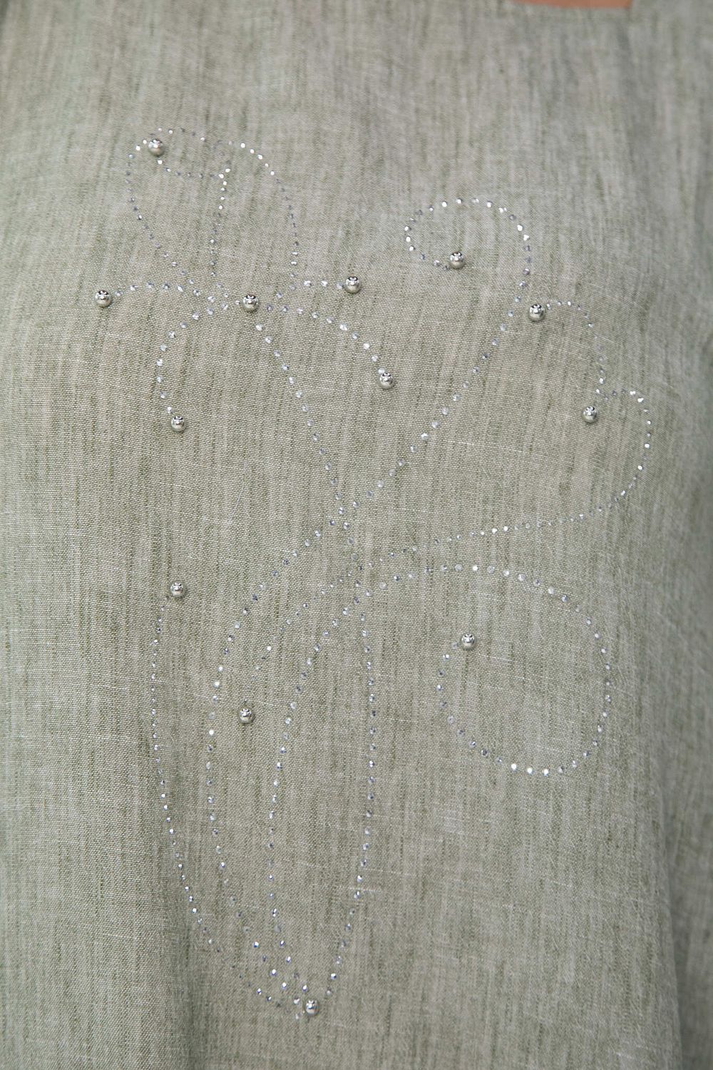 Платье В отпуск (зеленый меланж) П13708-8М LT Collection