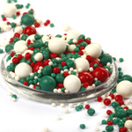 Шарики кранч Новогодний 100 гр.