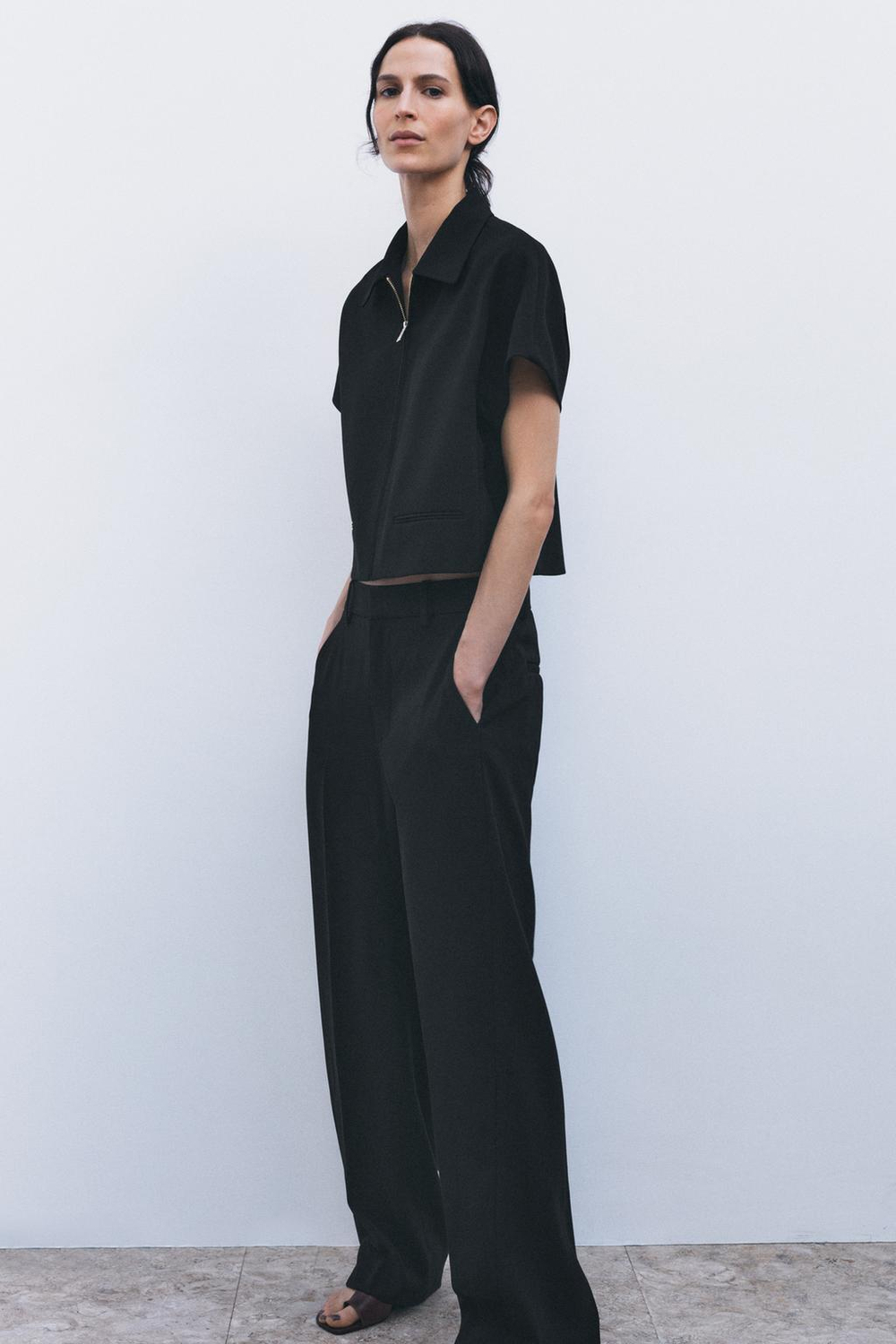 Брюки straight fit — zw collection