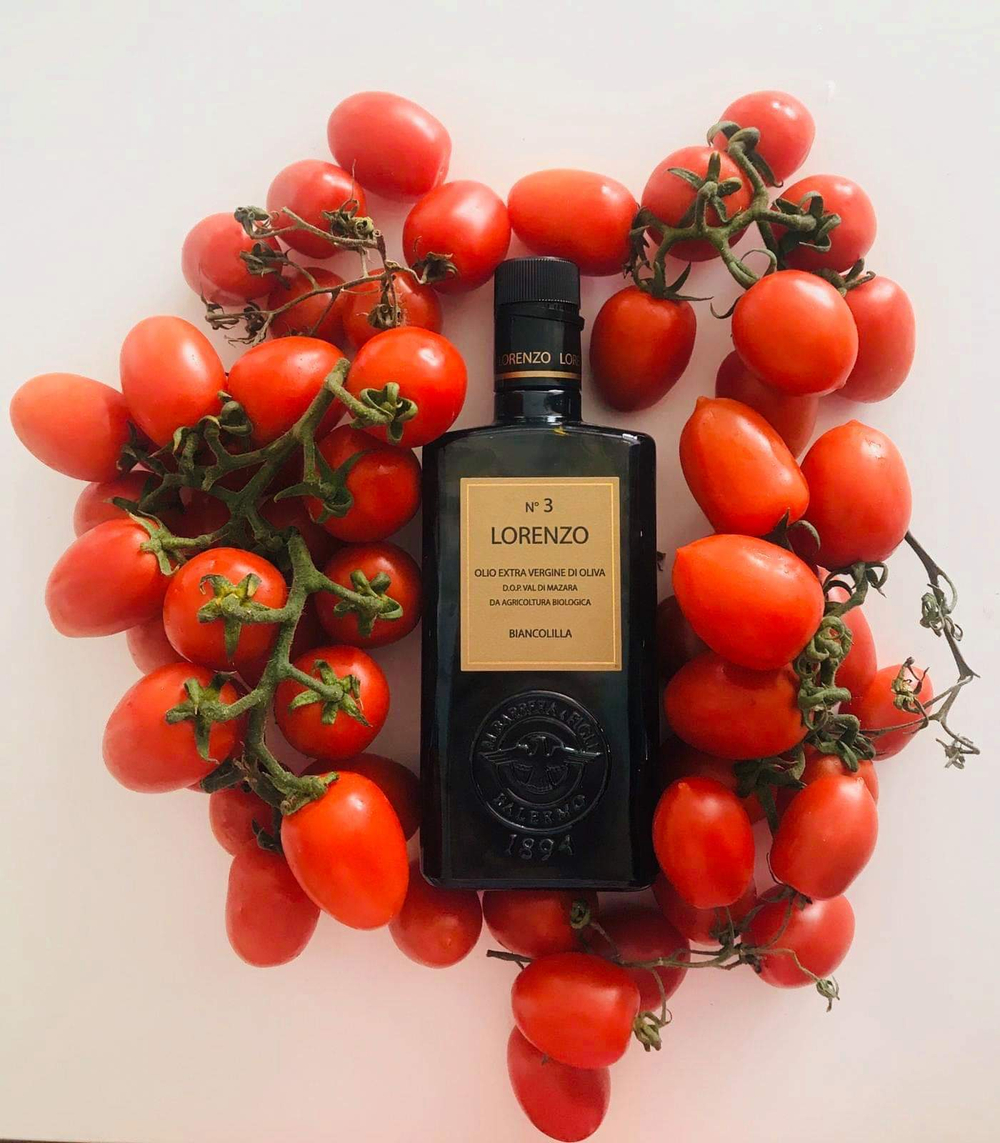 Оливковое масло BARBERA Lorenzo №3 D.O.P. "Val di Mazara" Extra Virgin Bio, 500 мл, Италия, Сицилия