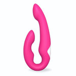 Розовый вибромассажер Regines-RCT - 21,3 см. (Цвет: розовый)