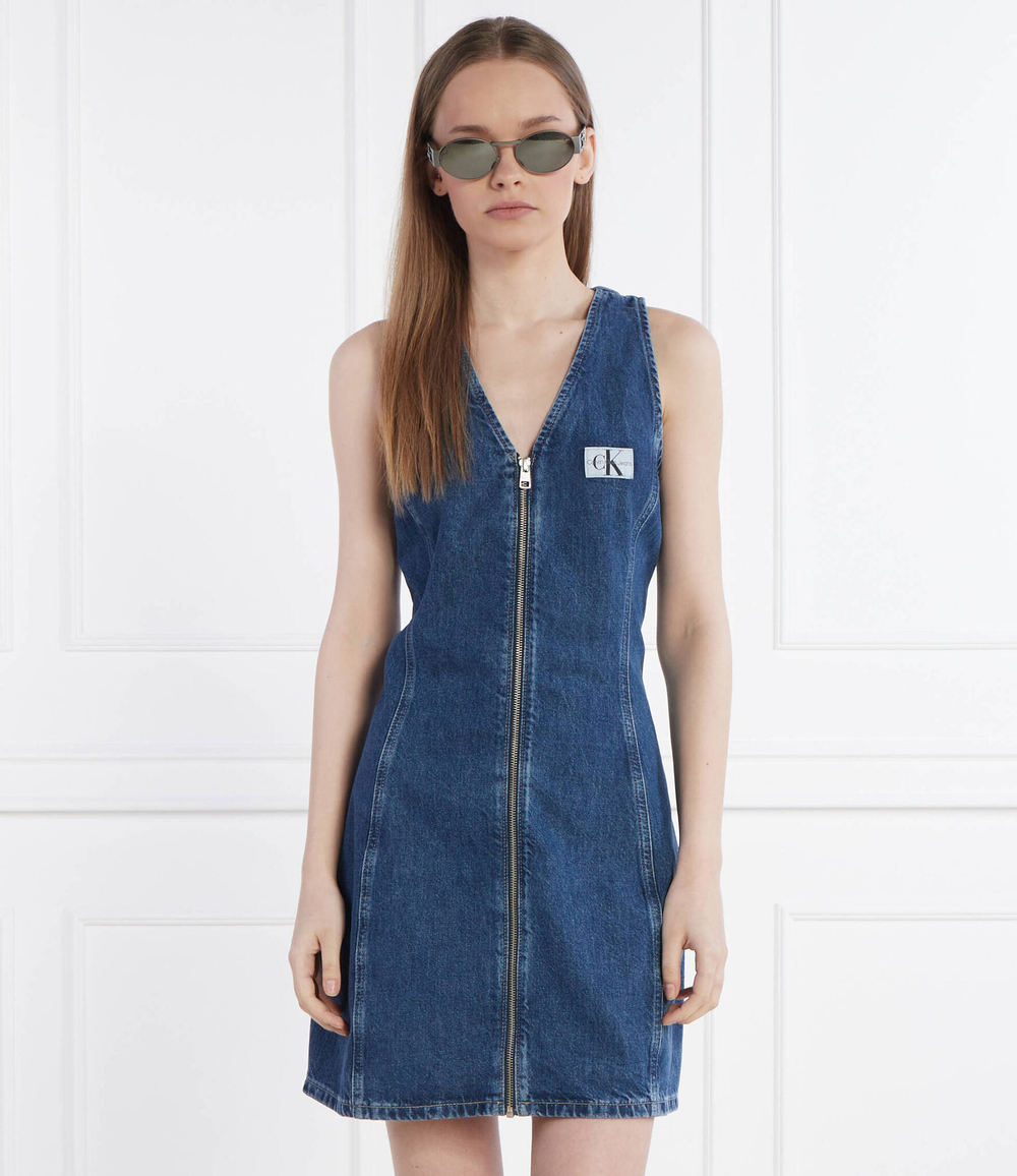 Платье CALVIN KLEIN JEANS - голубой(J20J223431)