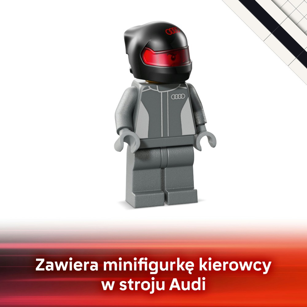 LEGO Speed Champions - Болид Audi Revolut F1 Team R26 77259