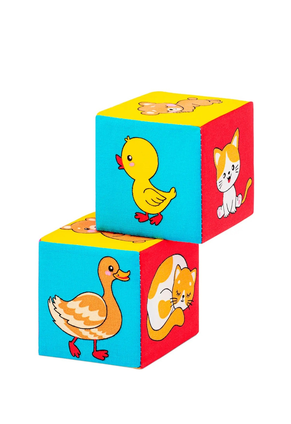 Мякиши. Мягкие кубики «Мама и малыши»