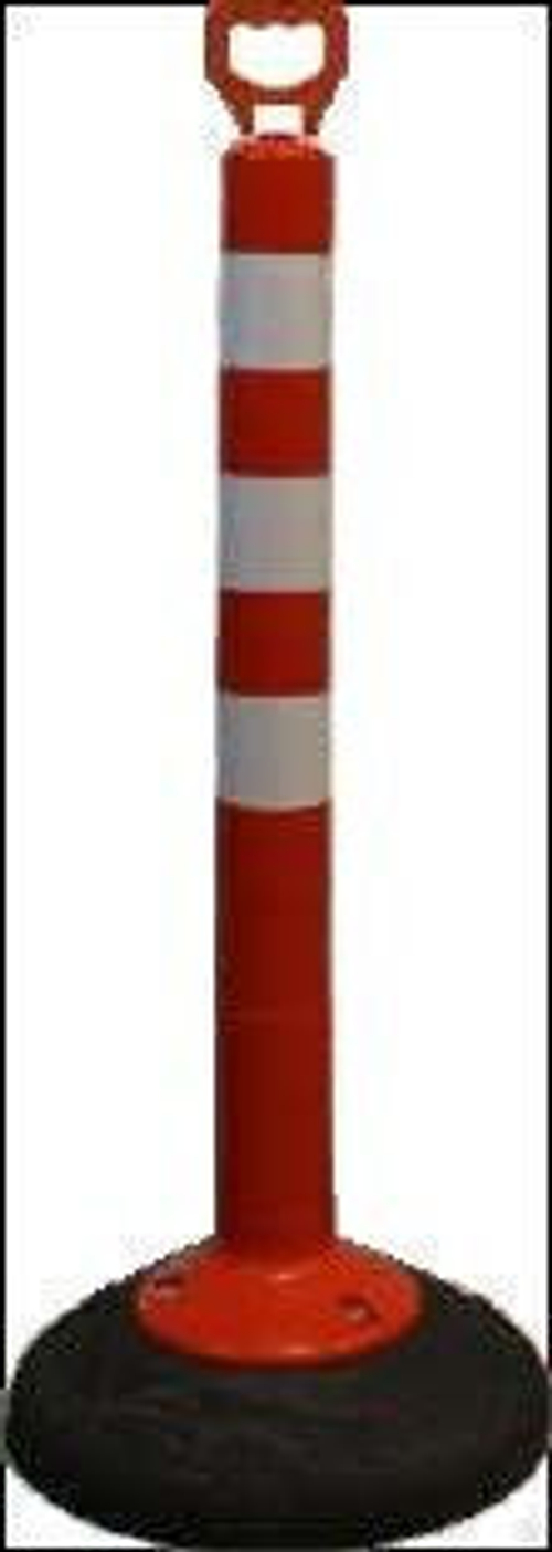 Столбик передвижной упругий СПУ-750.000 СБ (оранжевый)