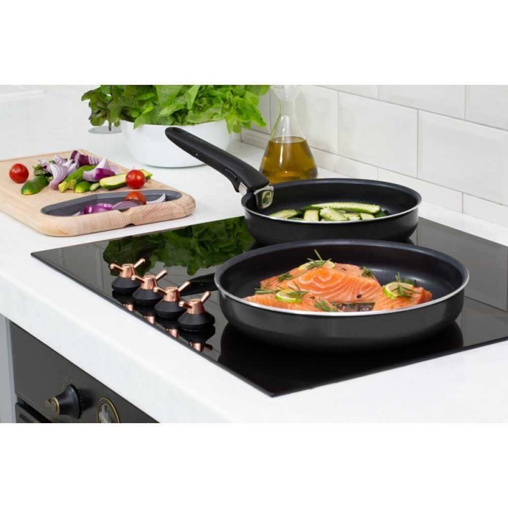 Набор сковород Tefal Ingenio BLACK 5 3 предмета 24/28см 04181820