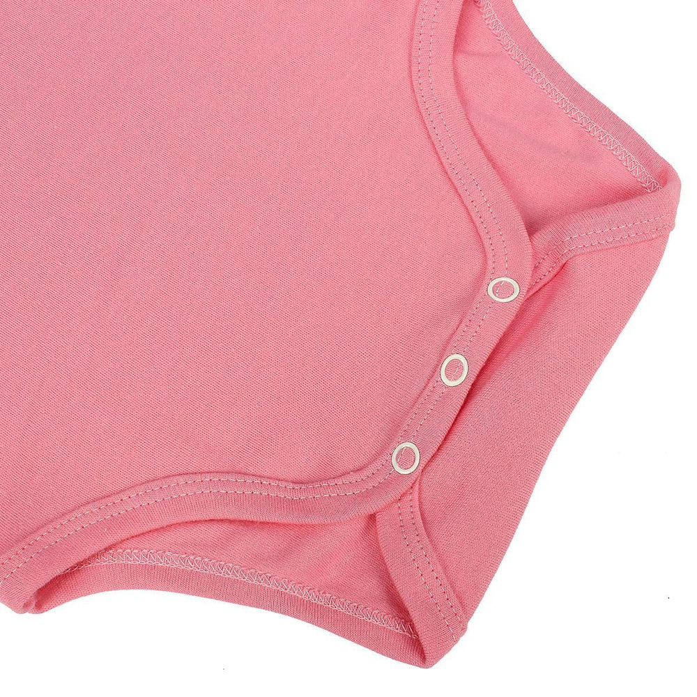 Набор боди длинный рукав без кнопки (3шт), р.р. 68, для девочки, цв в ассорт, (Аmoteks)