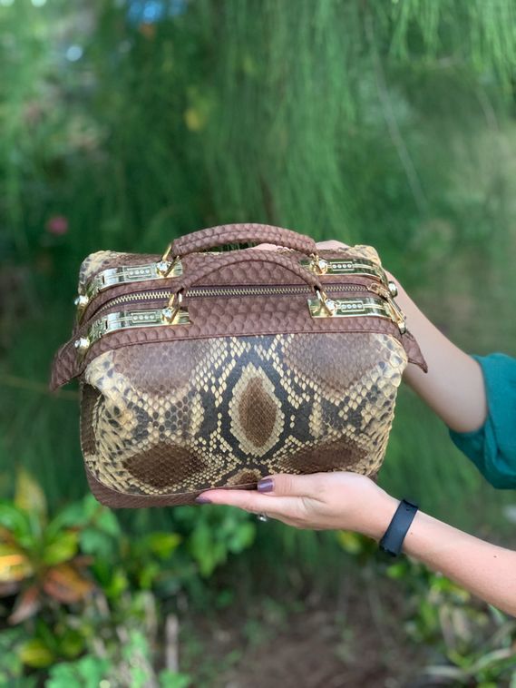 Сумка из кожи питона BG-338