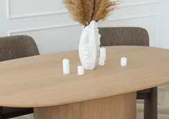 Стол обеденный Type овальный 140*85 см (натуральный дуб)