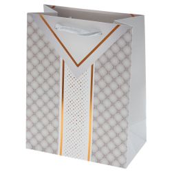 GAEM Пакет подарочный S (бумага 230г/м2, блок микс 12шт), L18 W8 H23 см, 4в.