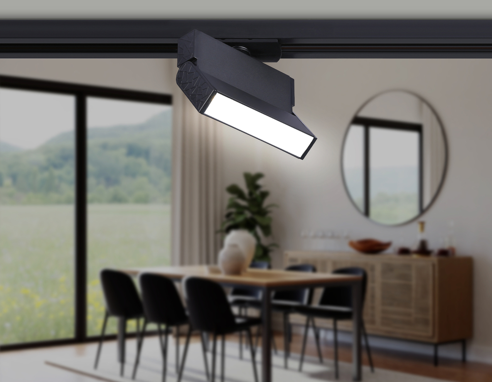 GL6803 BK черный LED 6W 4200K 115*22*87