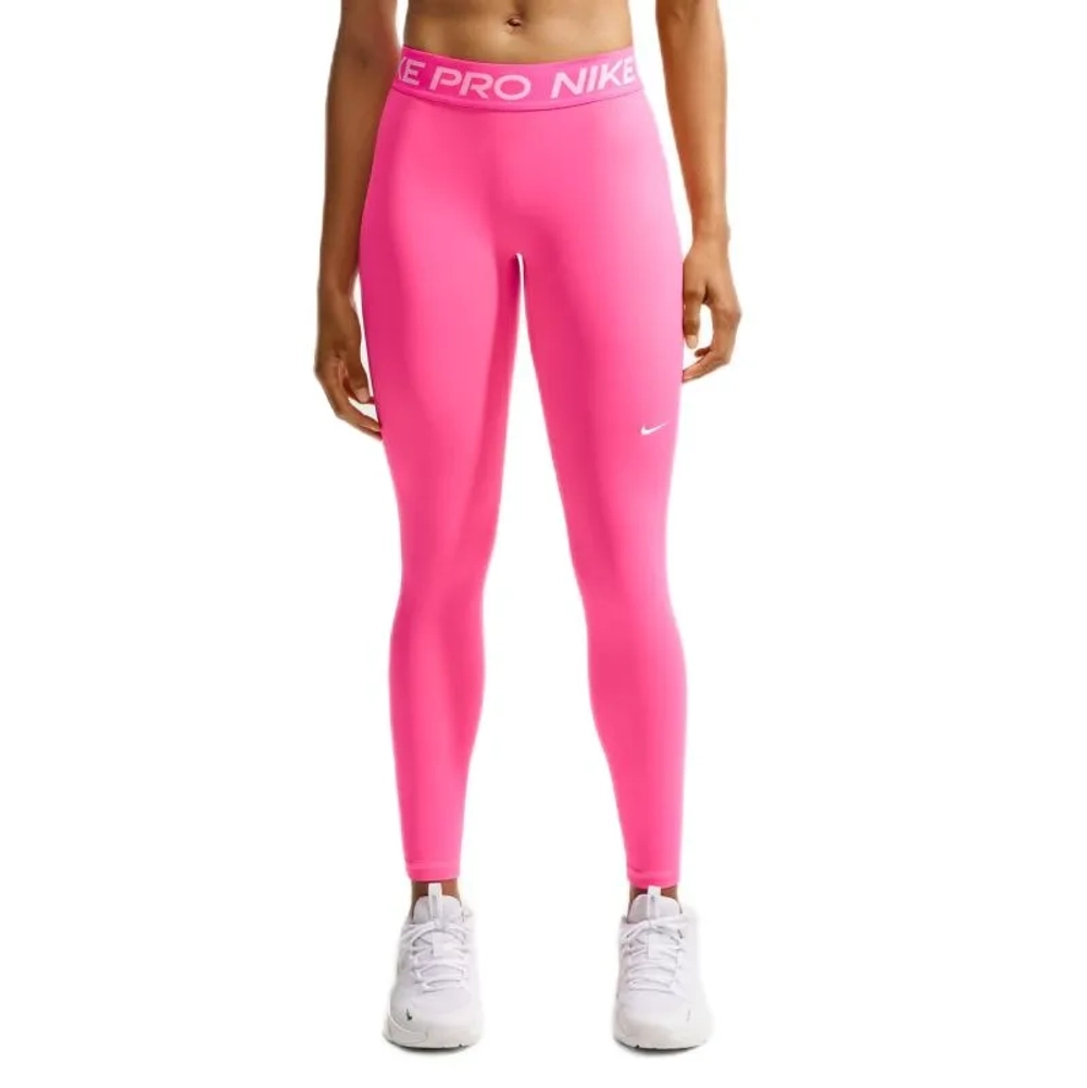 Леггинсы Nike Pro 365 Tight - hyper pink/white