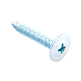 Саморезы для тонк. пластин с буром 4,2x25 (белый цинк 200 шт)