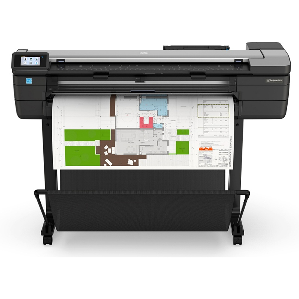 МФУ HP DesignJet T830 36" A0, 4 цвета, WiFi, цветной
