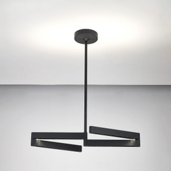 740147 Люстра DIVE LED 72W 3700LM G ЧЕРНЫЙ 4000K