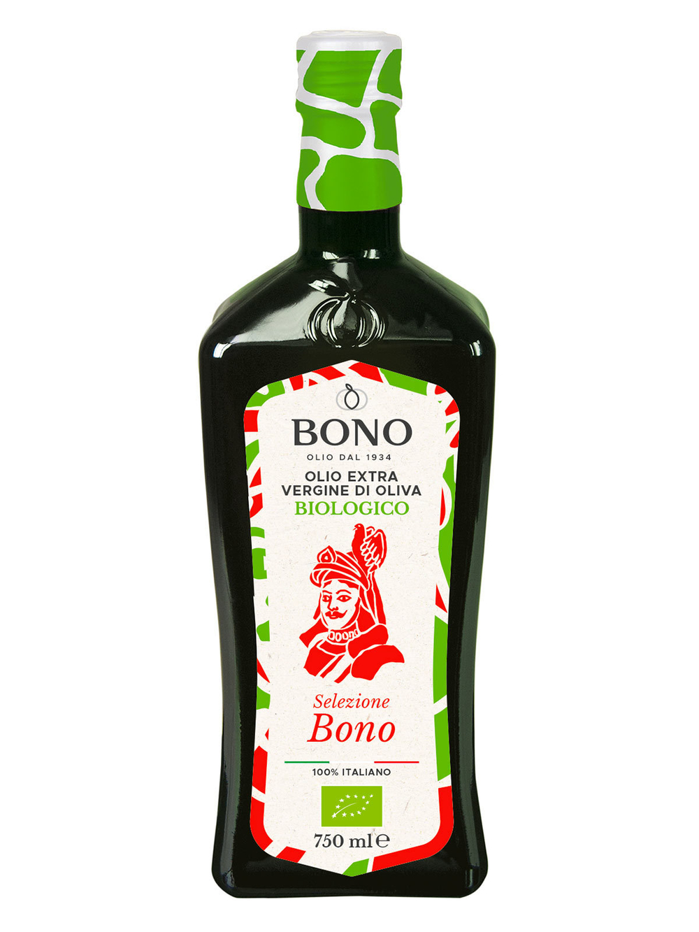 Оливковое масло BONO Italian Organic 750ml Сицилия