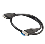 Кабель USB 3.0 - Micro-B для Samsung Galaxy Note 3 (черный) 1м, для жестких дисков