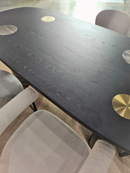 Стол овальный 9712, 220х100 см