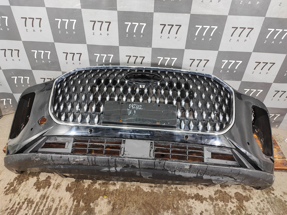 Бампер передний в сборе Chery Tiggo 9 24-нв Б/У Оригинал 602004320AA